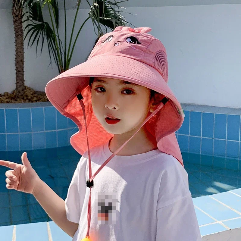 Gorra UV niños – Protección solar playa y viaje - imagen 3