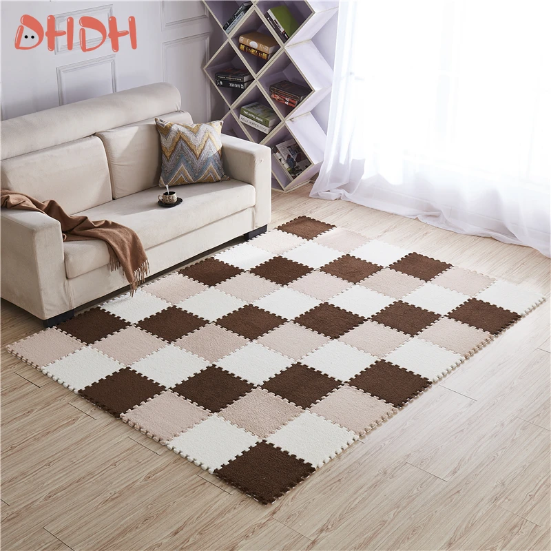 Alfombra de juego infantil de felpa suave para bebés y niños - imagen 5
