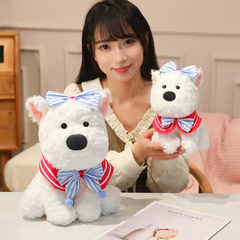 Peluche Westie listo para regalar