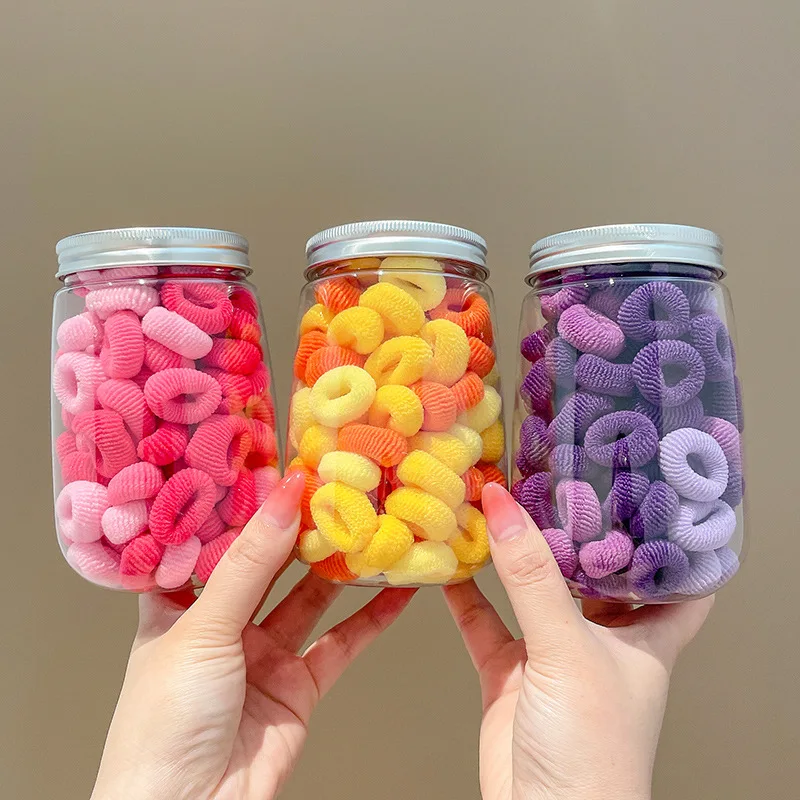 Bandas elásticas lazos cabello bebé niña – Accesorios suaves - imagen 2