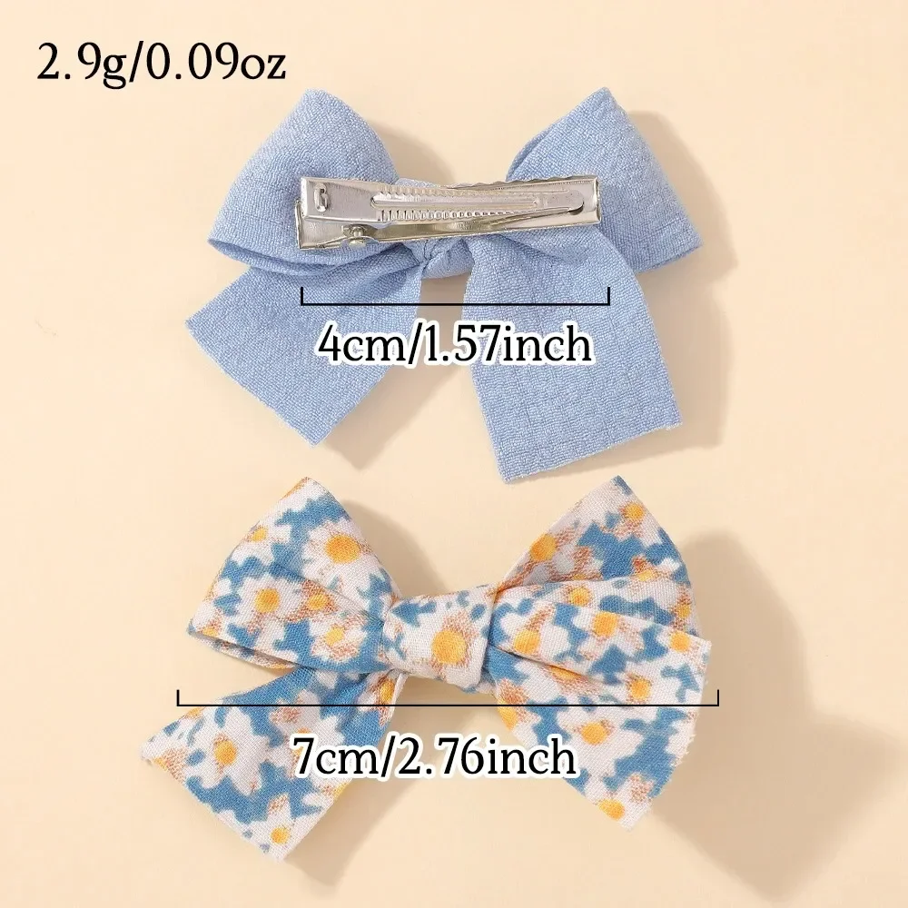 Horquillas con lazo de encaje para el pelo niña - imagen 2