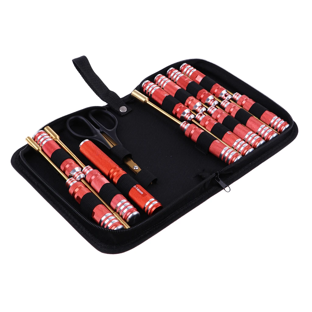 Juego de destornilladores para helicópteros RC de acero con caja - imagen 5