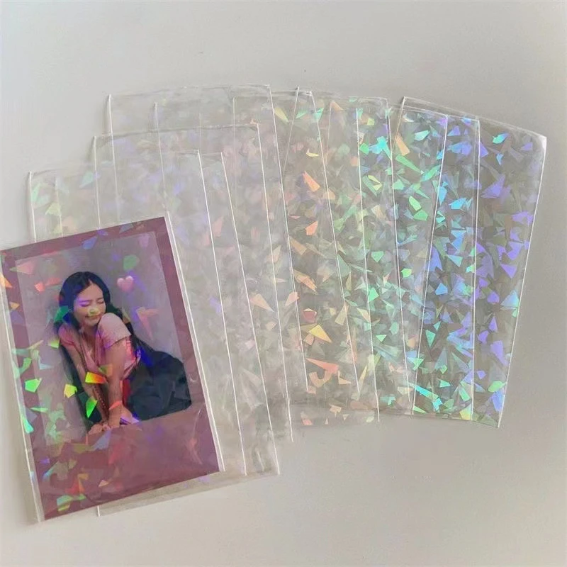 Fundas holográficas para tarjetas — vista general