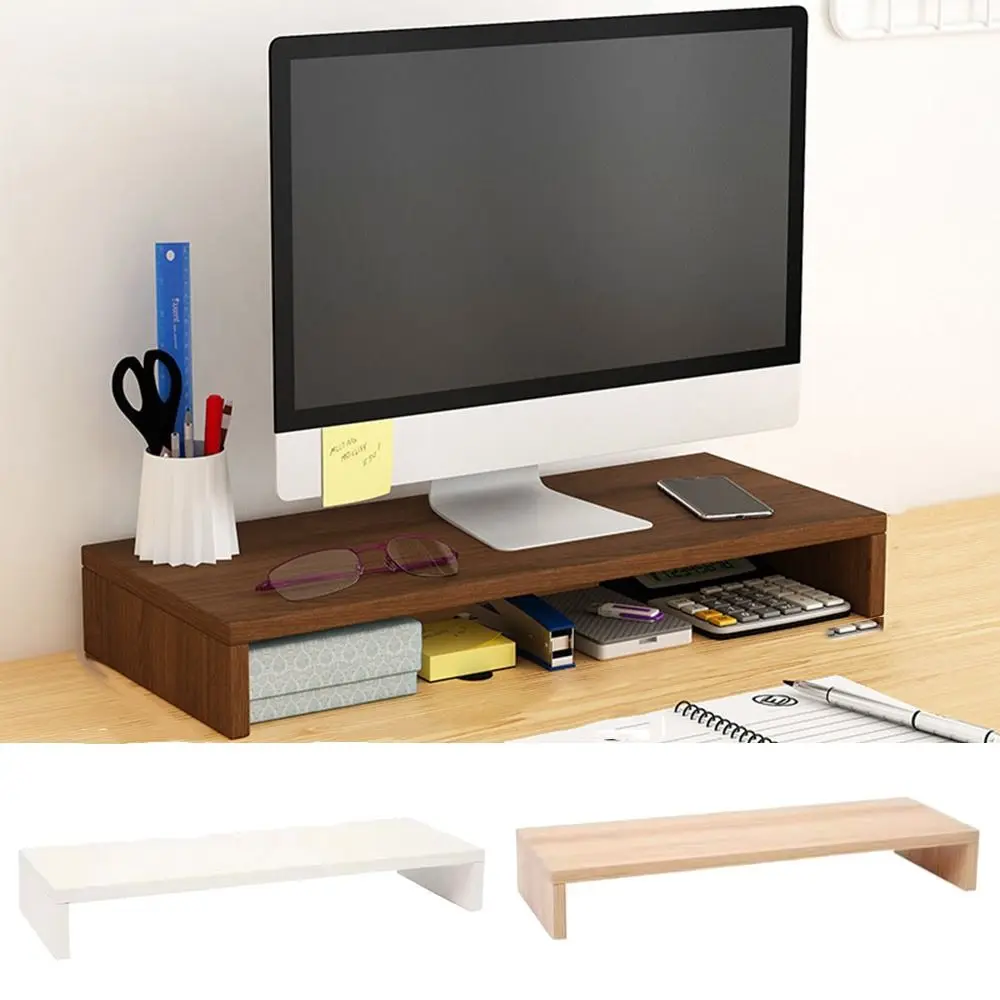 Soporte de escritorio en madera para portátil ergonómico y estable - imagen 4