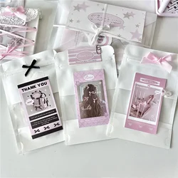 Bolsas de papel kraft blanco para tarjetas y recuerdos bebé