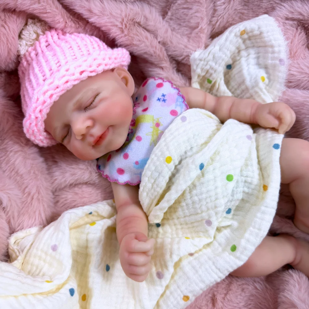Muñeca Reborn Pascale de silicona realista para niña – Cuerpo lavable suave - imagen 2