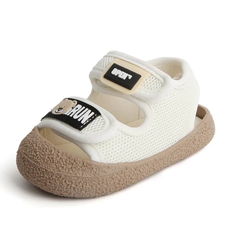 Sandalias transpirables verano para niños con suela antideslizante oso - imagen 4