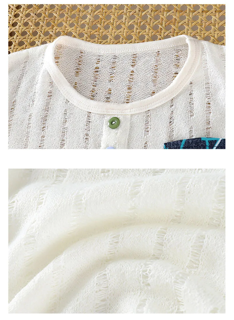 Conjunto de niño camiseta ventilada con aberturas y pantalón letras - imagen 2