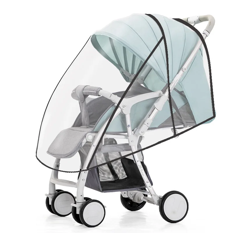 Funda impermeable universal para cochecito transparente anti-polvo - imagen 5
