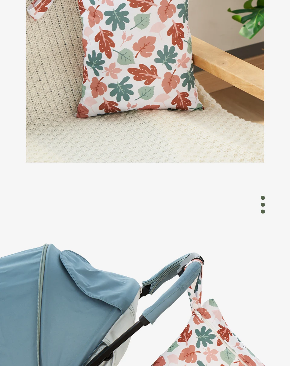 Ejemplo de uso en bolsa de pañal