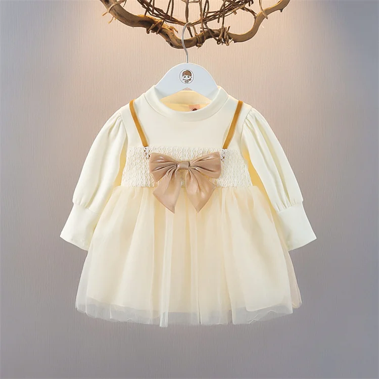 Vestido infantil primavera otoño
