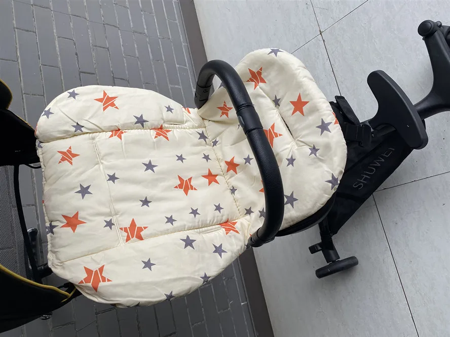 Cojín para cochecito de bebé de algodón