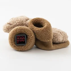 Calcetines antideslizantes de algodón para bebé 0-6 meses – Suela suave