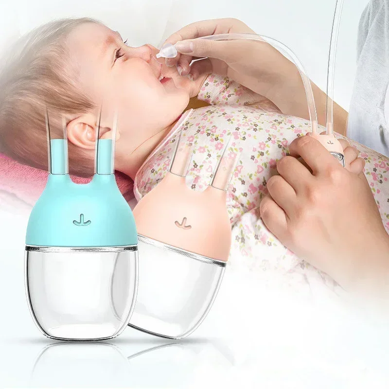 Aspirador nasal para bebé con succión suave para limpieza - imagen 3