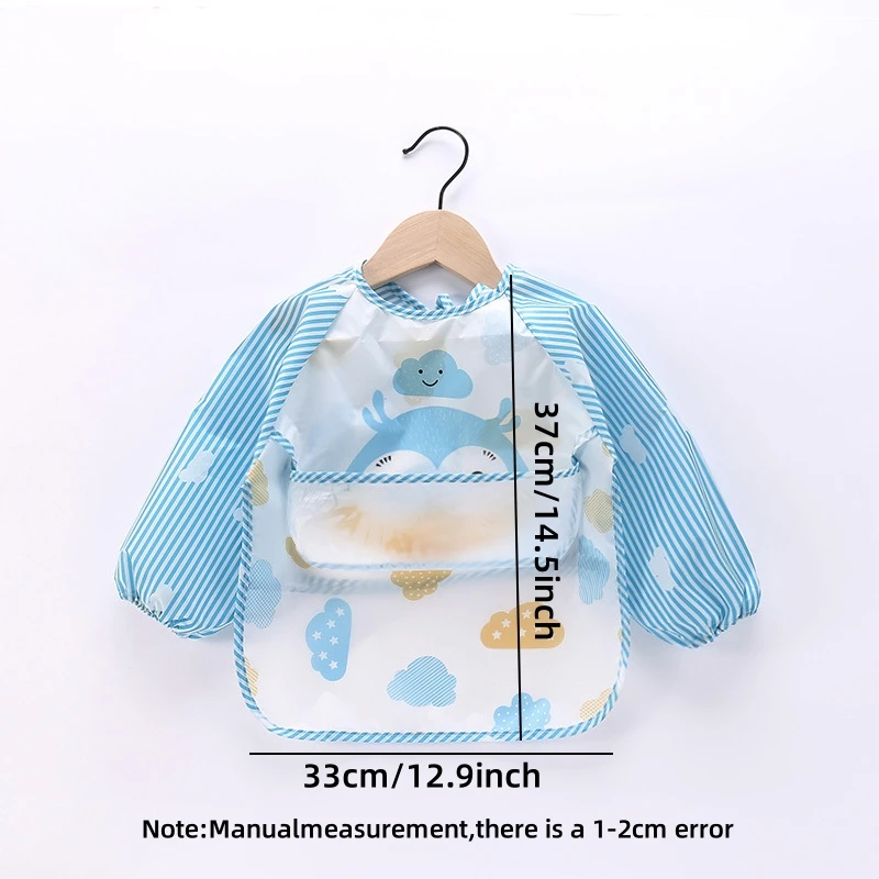 Babero impermeable para bebé con divertido estampado - imagen 5