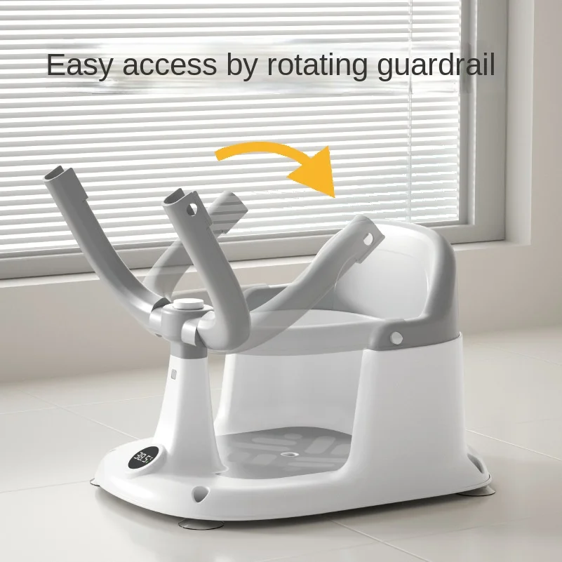 LazyChild Silla de baño antideslizante sensible a temperatura - imagen 5
