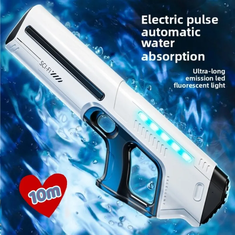 Pistola de agua infantil automática con gran capacidad para verano - imagen 3