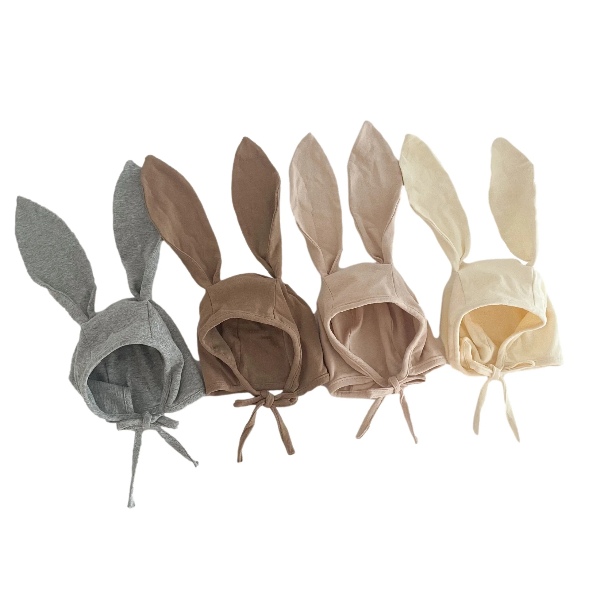 Gorrito para bebé con orejas de conejo y estilo otoñal - imagen 4