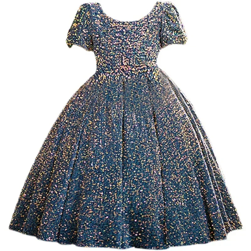 Vestido de fiesta con lentejuelas para niña – Ideal en celebraciones - imagen 5