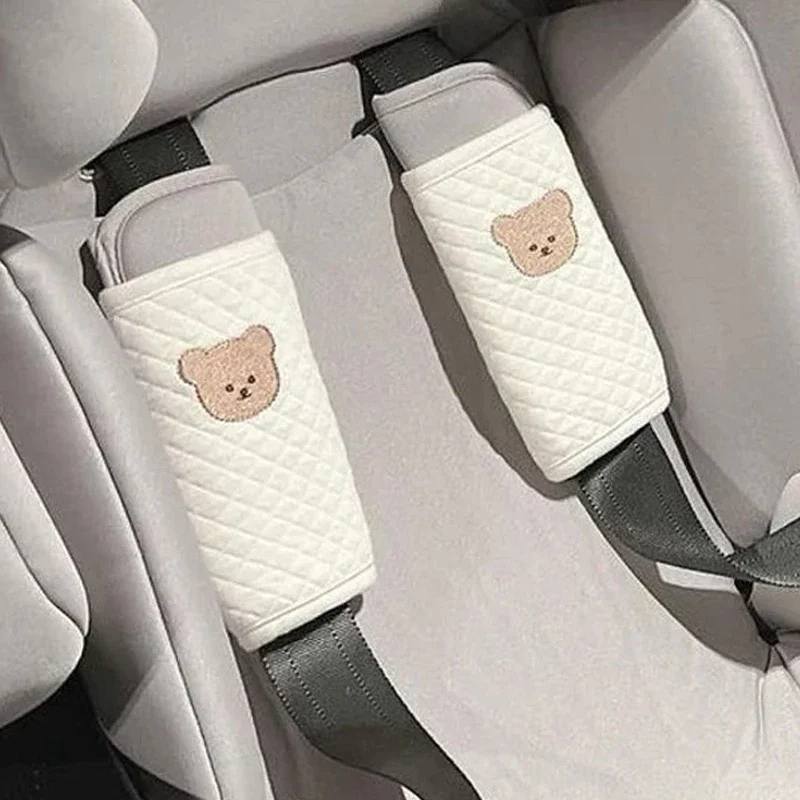 Protector acolchado para cinturón de seguridad del bebé suave - imagen 4