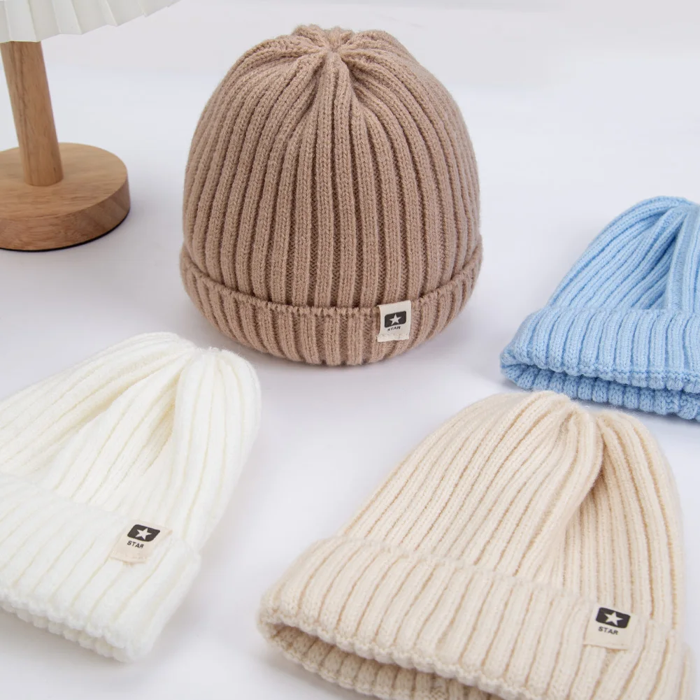 Gorro de punto suave para bebé – Invierno - imagen 4