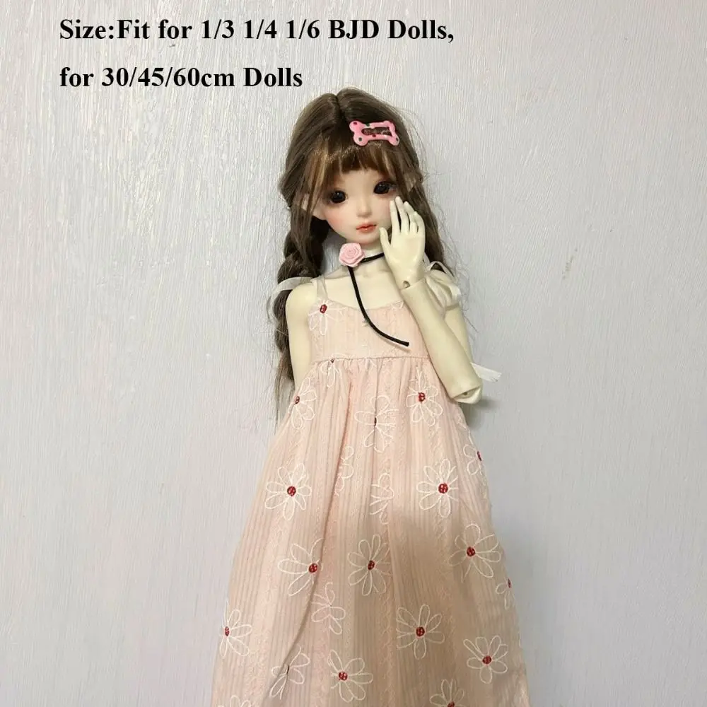 Vestido de princesa artesanal para muñecas BJD con falda larga - imagen 5