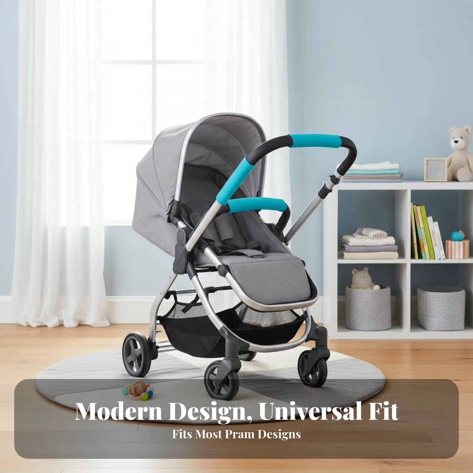Funda de carrito lavable y extraíble para manillar - imagen 3