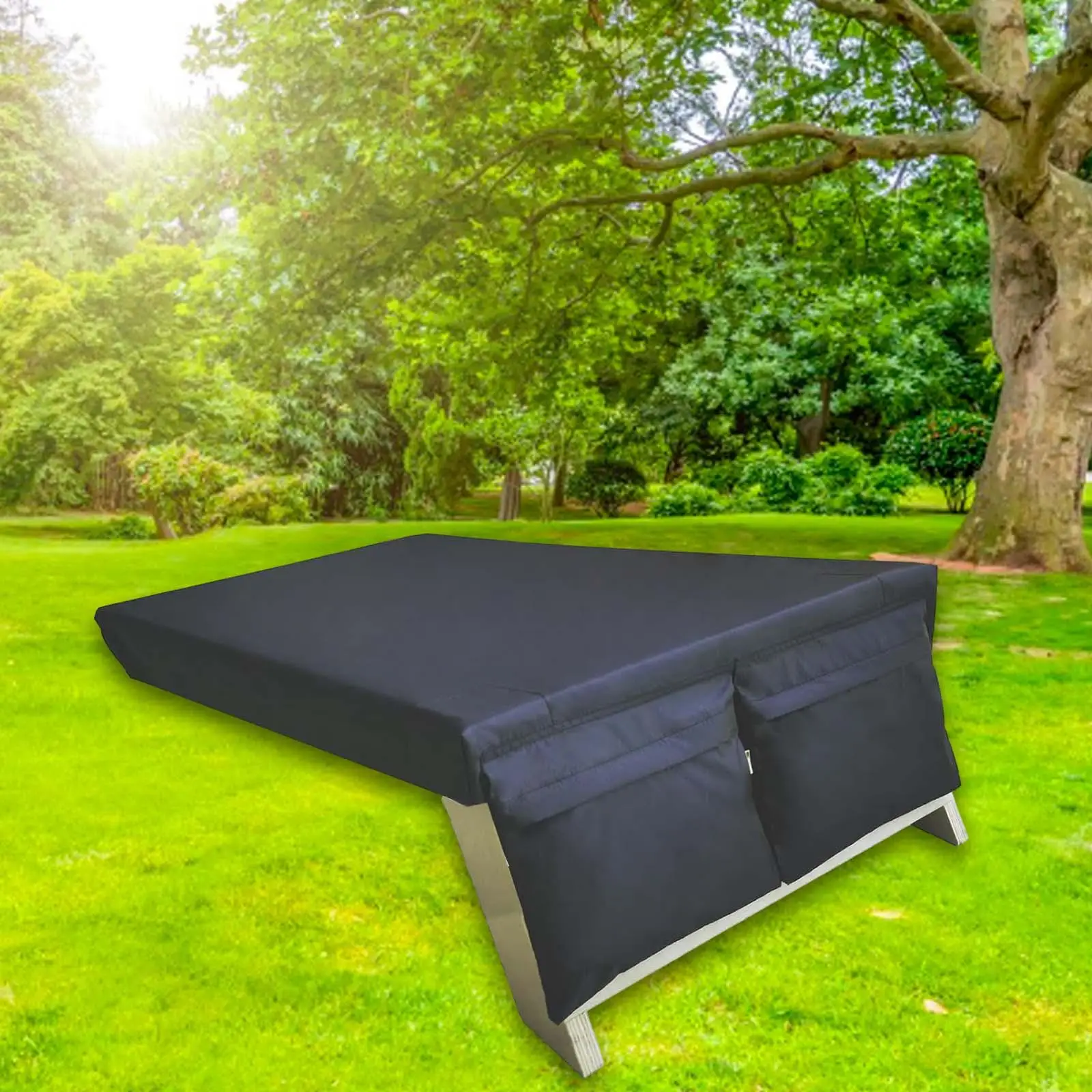 Funda para corn hole con bolsillos de almacenamiento y protector - imagen 5