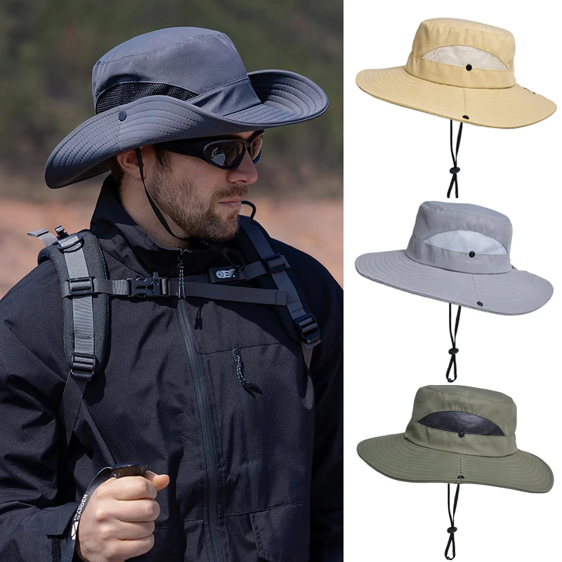 Sombrero de cubo de verano con ala ancha plegable para el sol - imagen 5