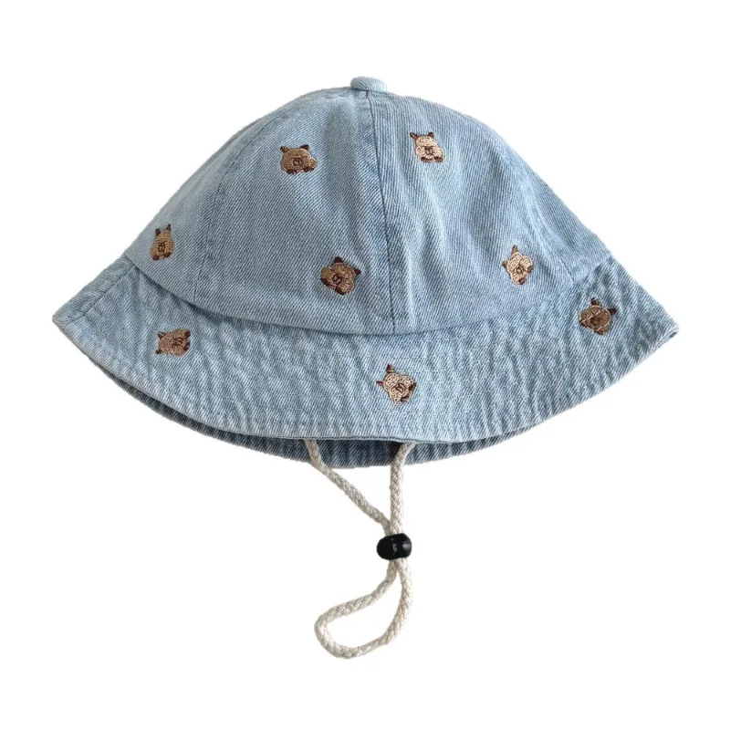 Gorra de pescador para bebé – Sombrero vaquero con protección solar - imagen 3