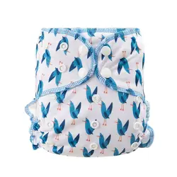 Pañal nocturno impermeable lavable para bebé – Bamboo y algodón soft