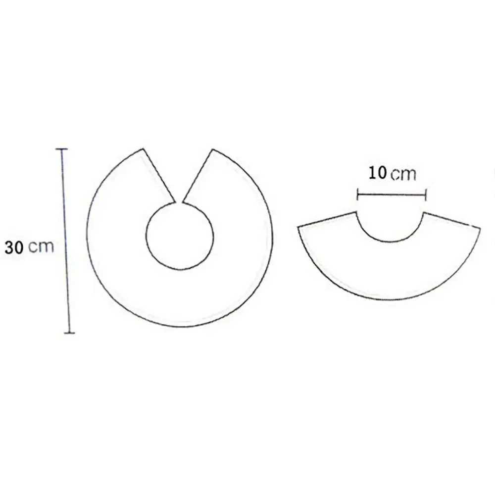 Babero impermeable de algodón nórdico para bebé con lazo y cuello falso - imagen 2