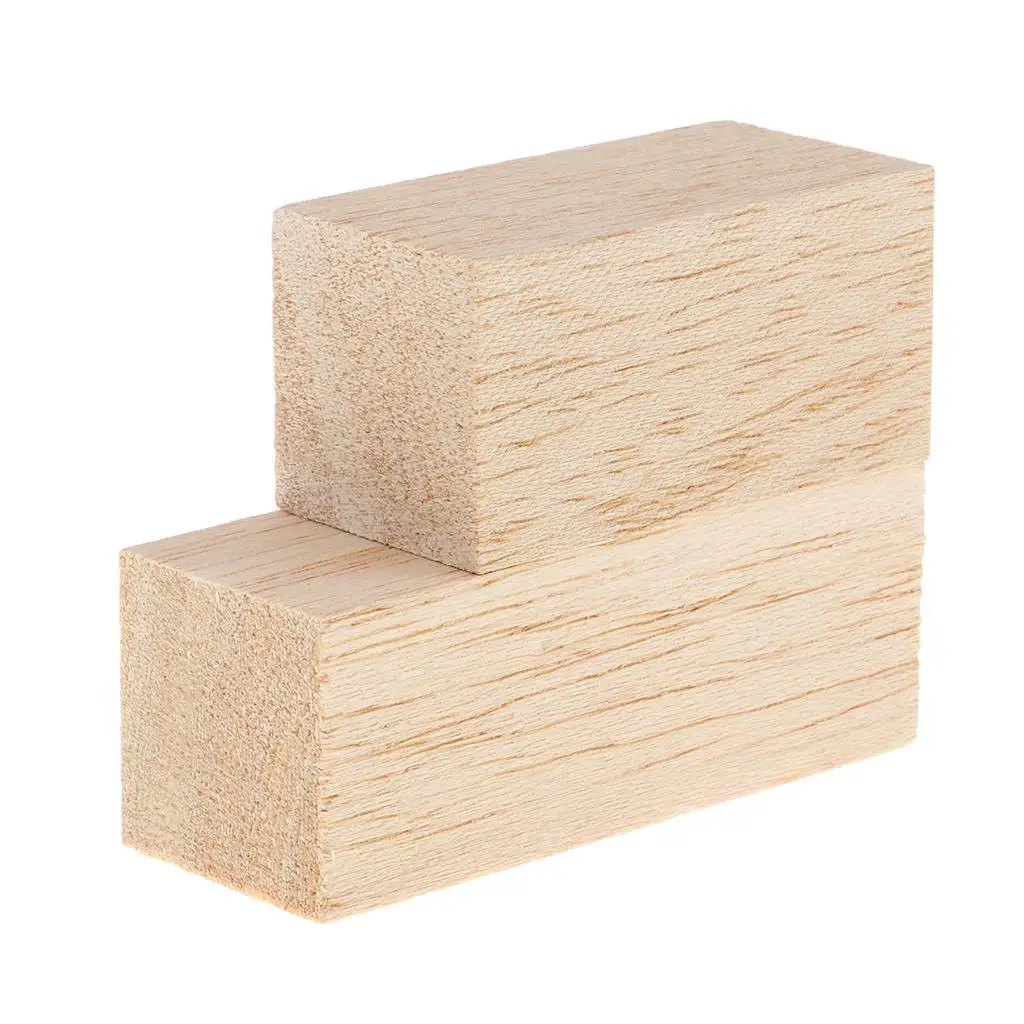 Bloques de balsa en madera para manualidades infantiles creativas - imagen 5