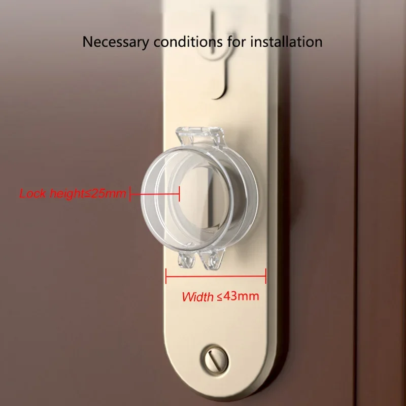 Protector de cerradura infantil para puertas – Seguridad para niños - imagen 2