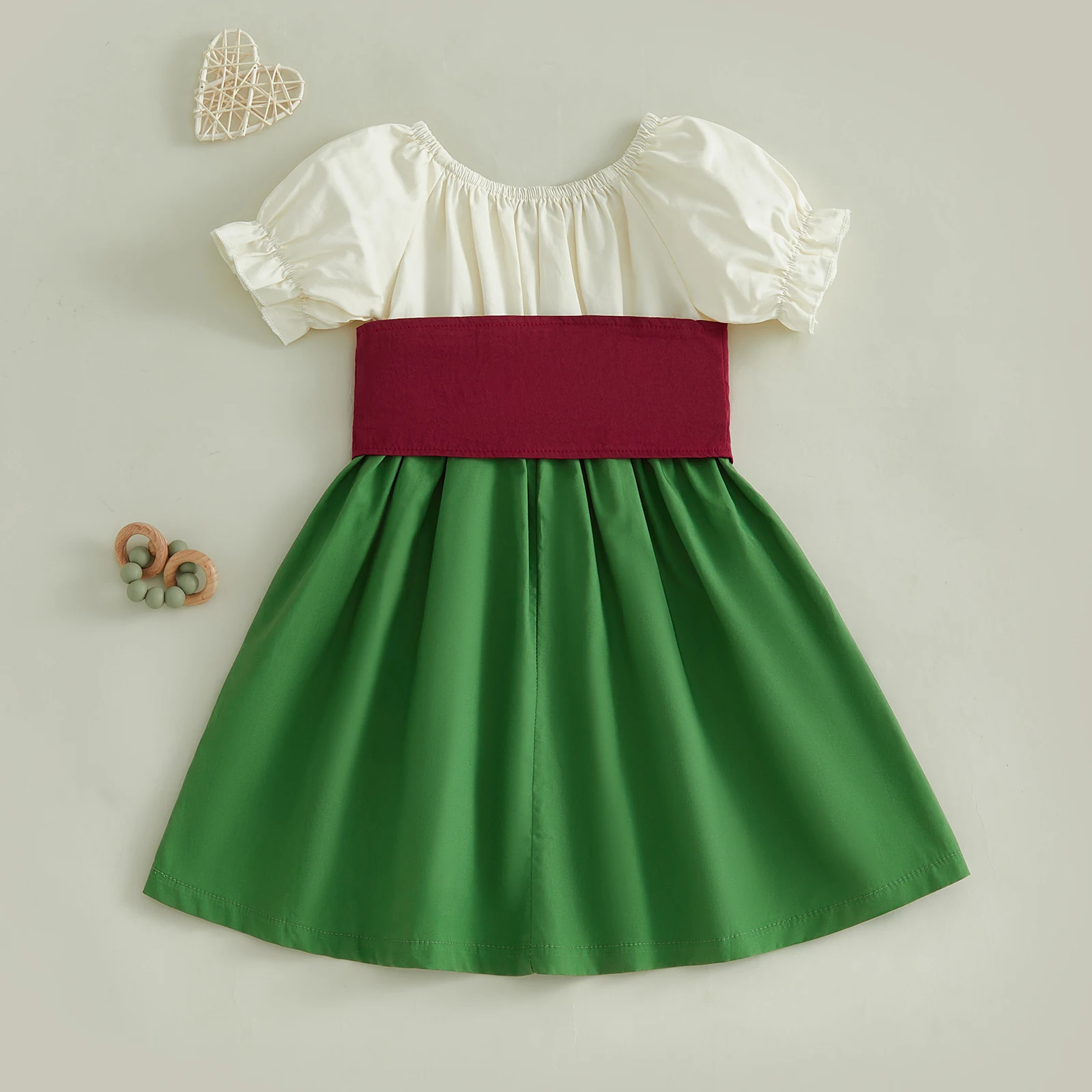 Traje Oktoberfest infantil para niñas pequeñas con chaleco corsé - imagen 5