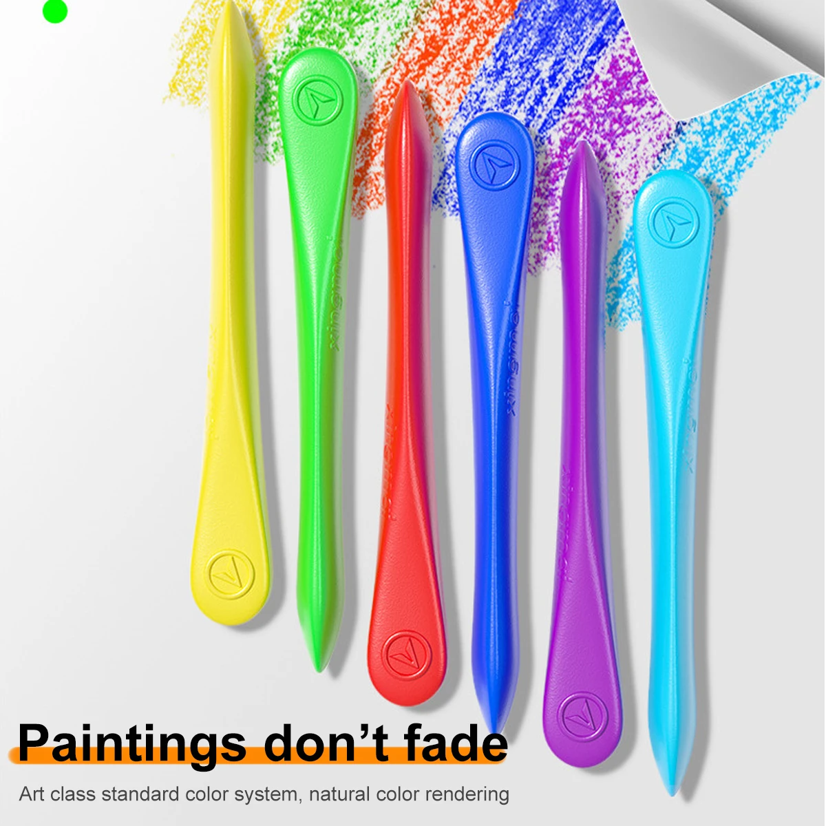 Crayones lavables y borrables de colores para niños - imagen 2