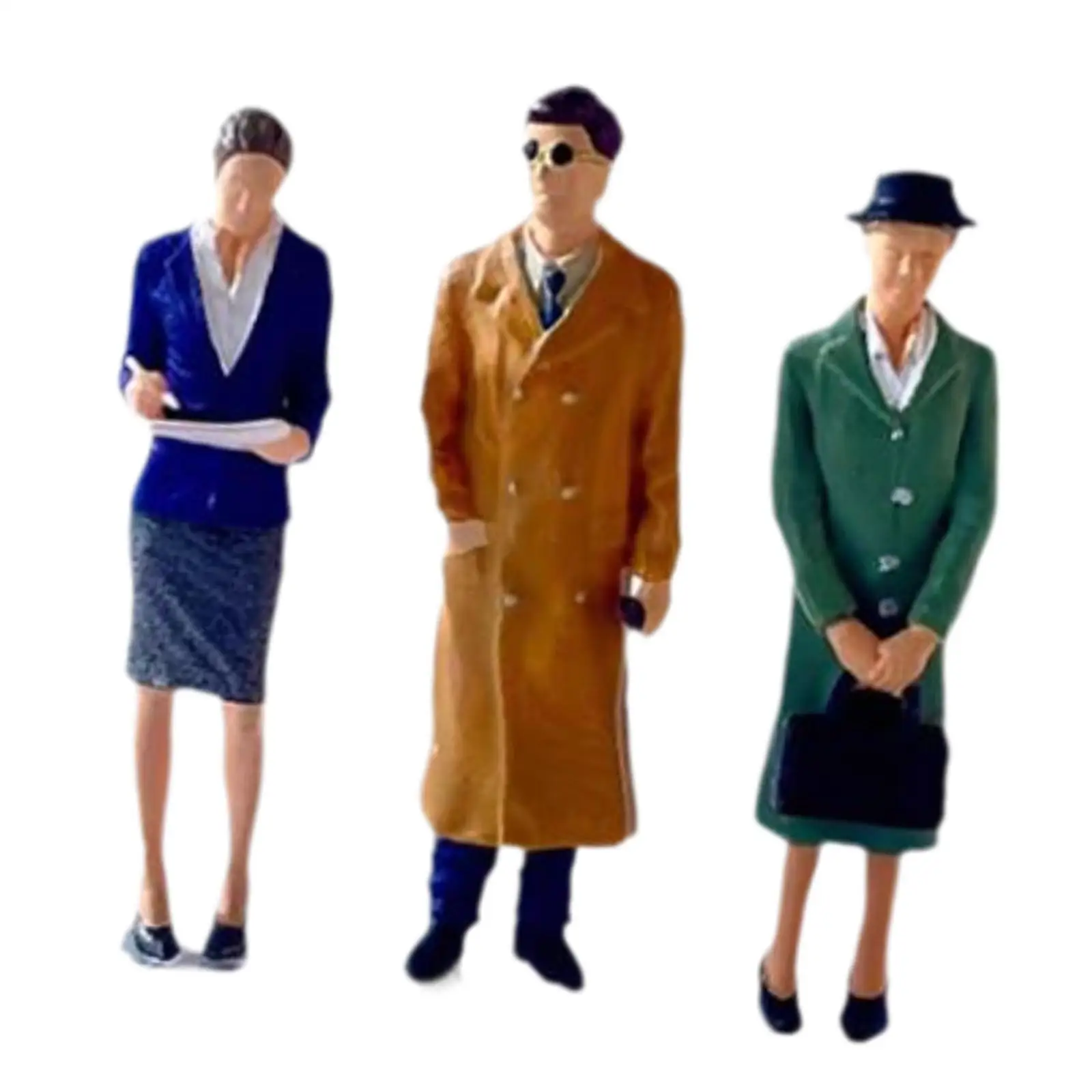 Figuras en miniatura para dioramas: accesorios casa de muñecas