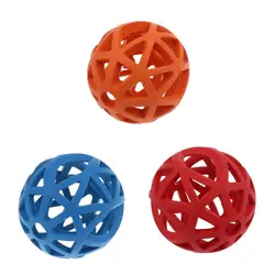 Pelota de goma masticable para perros – cuidado dental y ejercicio
