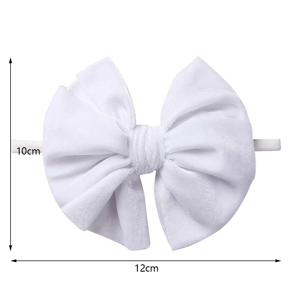 Diademas de terciopelo para bebe - Lazo y nudo, accesorios infantiles