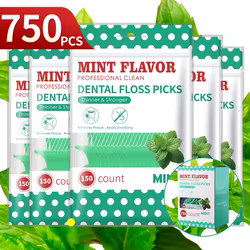 Hilo dental mentolado portatil – Conjunto regalo para viajes