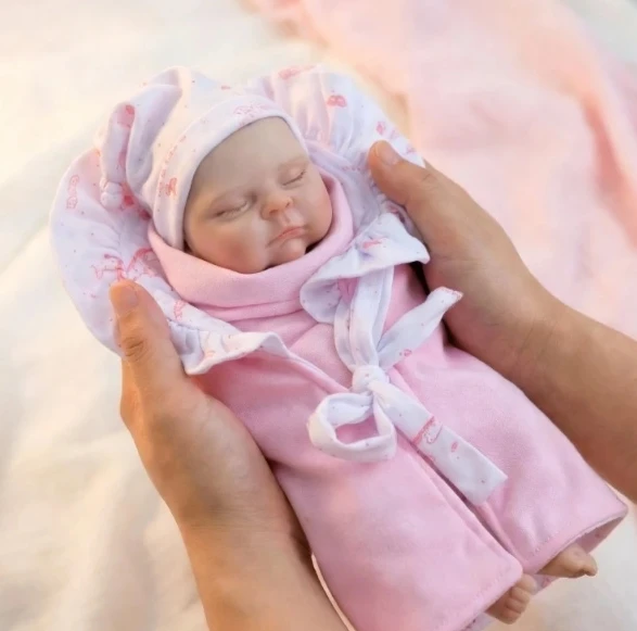 NPK Muñeca Reborn de silicona supersuave realista - imagen 4