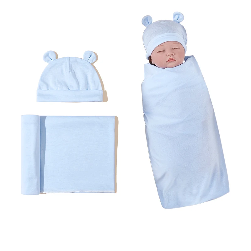 Manta con capucha de oso para bebé – Suave y cálida