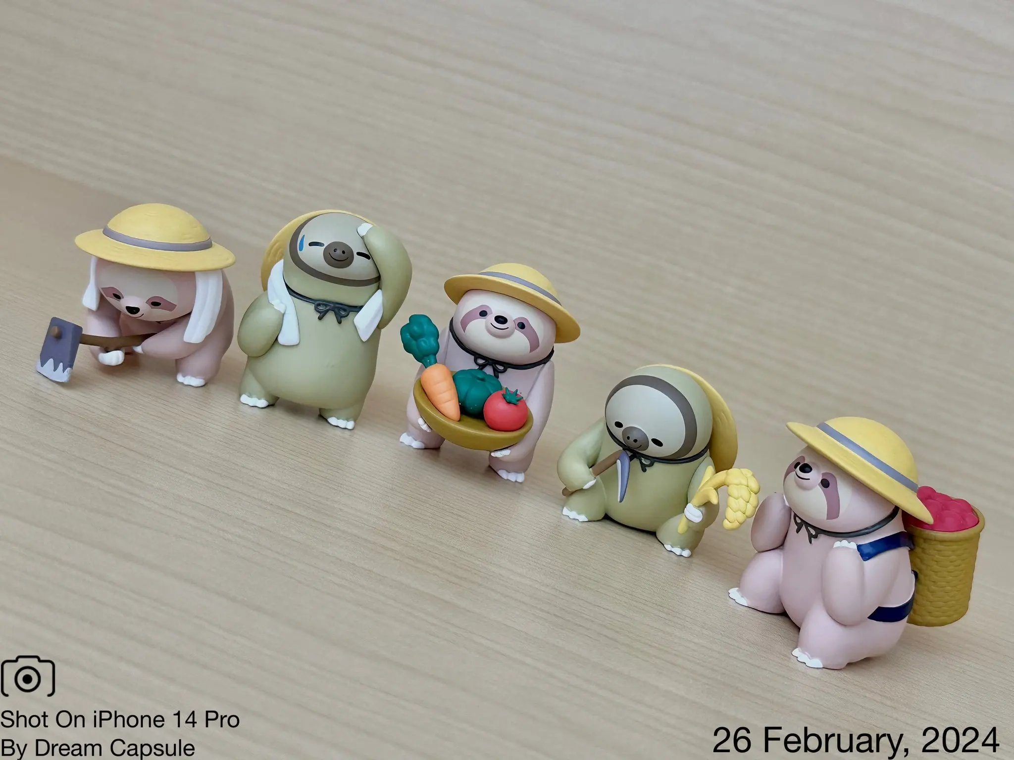 Qualia Figura perezoso granjero para niños - imagen 3