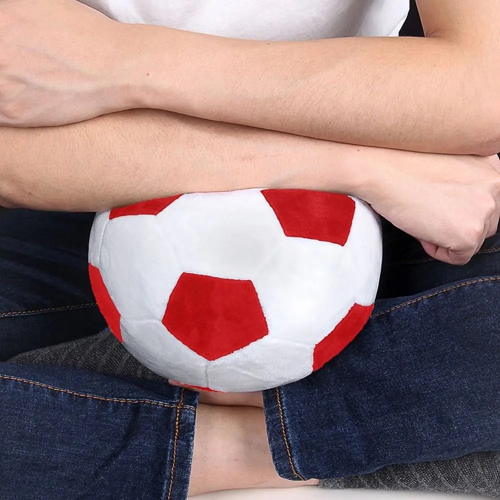 Balón de fútbol peluche suave para sofá – Cojín decorativo - imagen 3