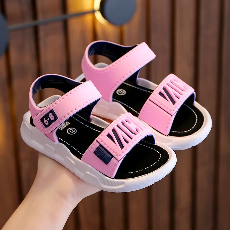 Sandalias antideslizantes para niños: calzado cómodo de suela blanda - imagen 2