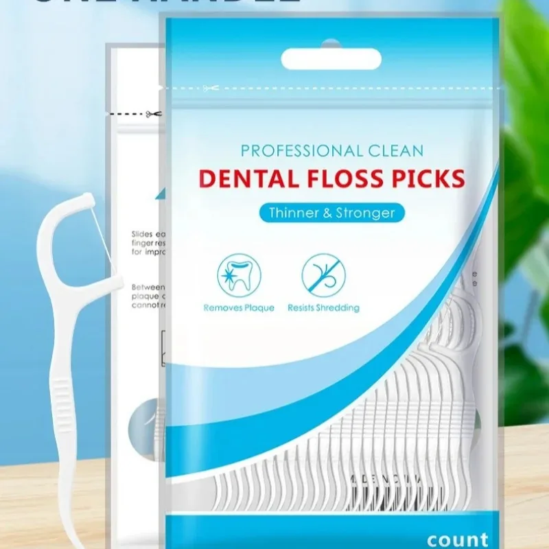 Palillos dentales ultra finos desechables portátiles para higiene bucal - imagen 5