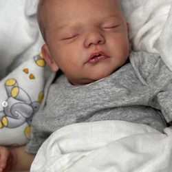 Muñeca reborn niña con piel realista y diseño para dormir