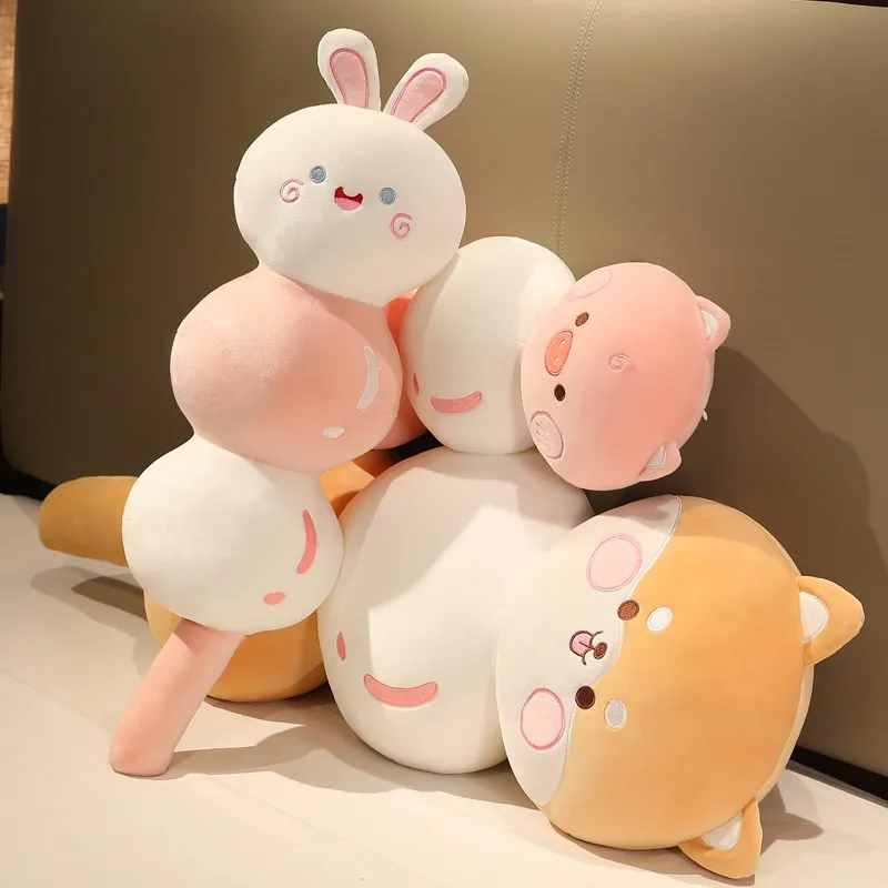 Peluche almohada suave estilo tierno de animalito para bebé y niños - imagen 4