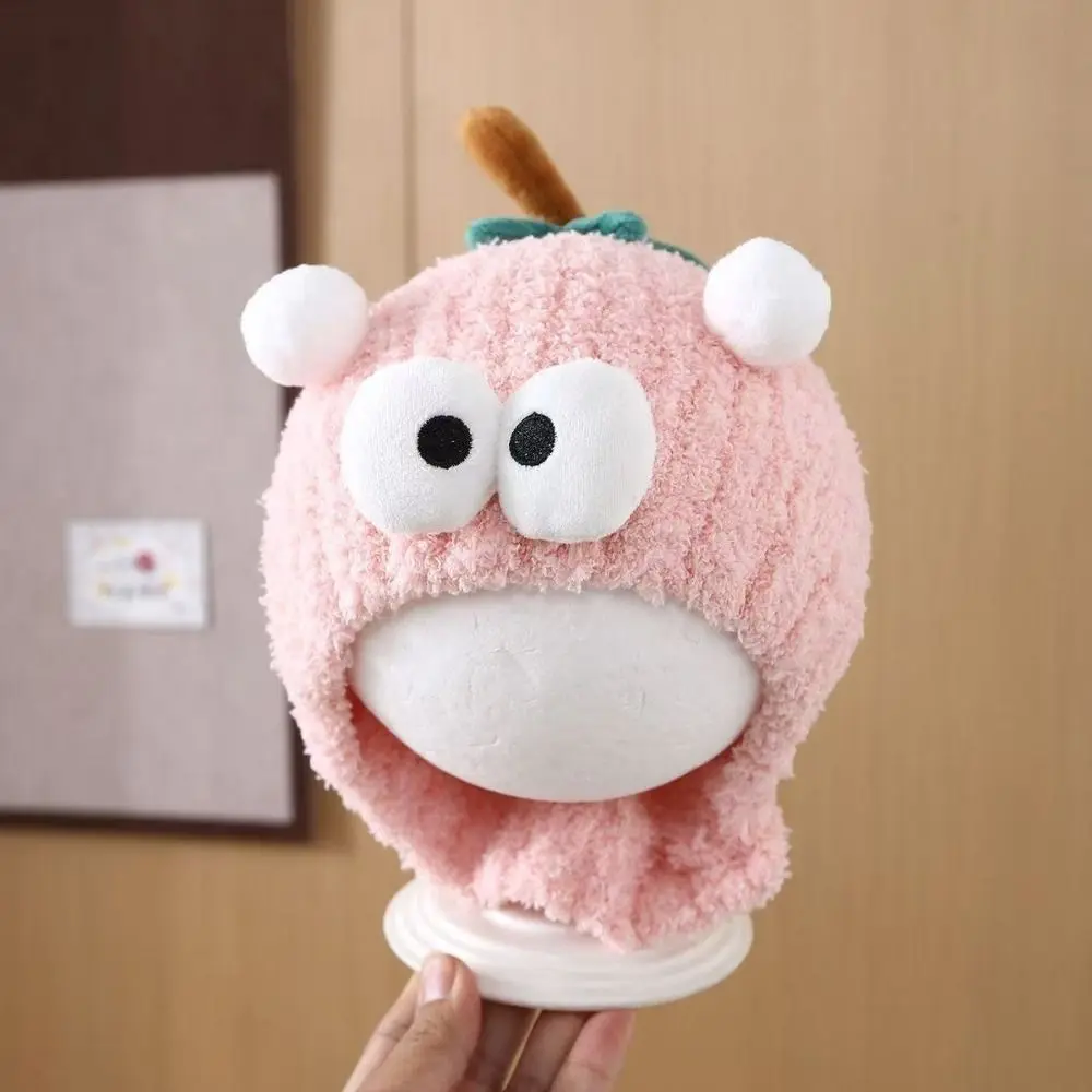 Gorro beige en uso