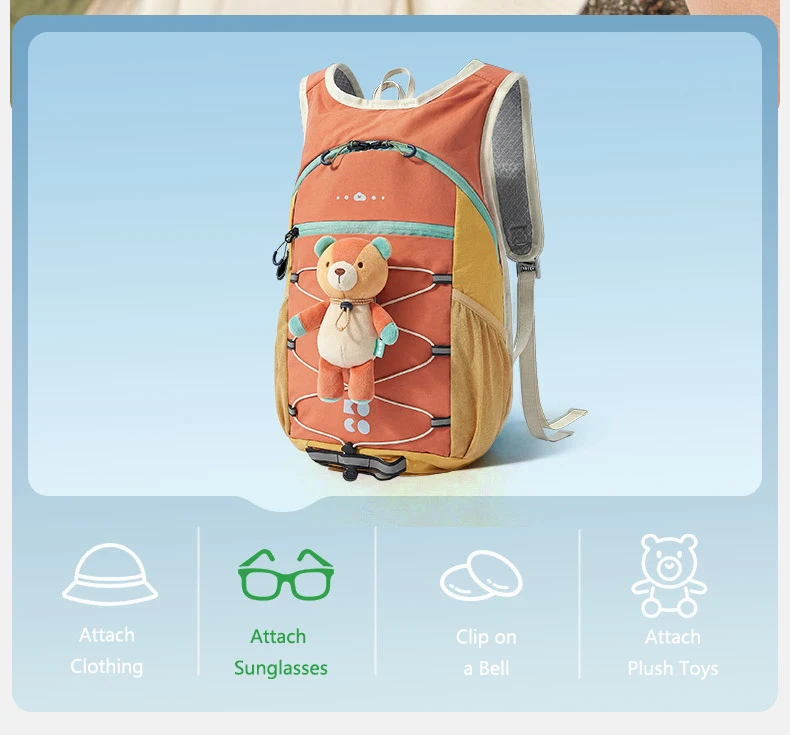Mochila infantil para senderismo con diseño infantil